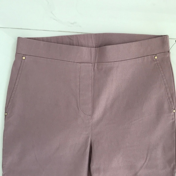 Jones New York mauve dress pants skinny M woman - Picture 2 of 6
